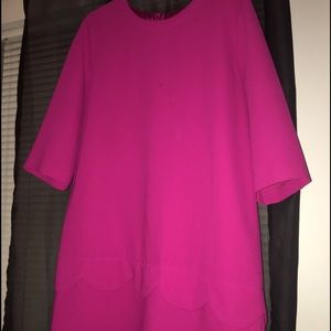COPY - Kate Spade scalloped peplum dress
